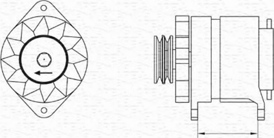 Magneti Marelli 943354024010 - Alternatore autozon.pro