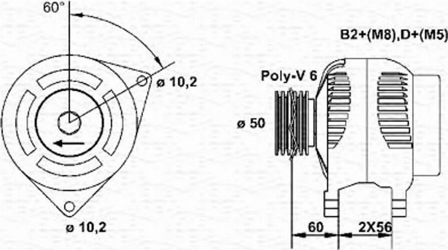 Magneti Marelli 943355048010 - Alternatore autozon.pro