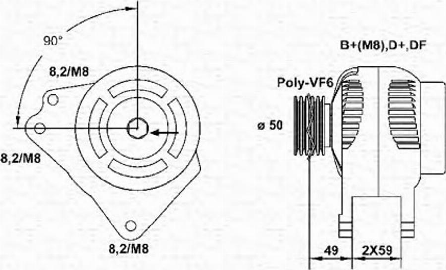 Magneti Marelli 943355052010 - Alternatore autozon.pro