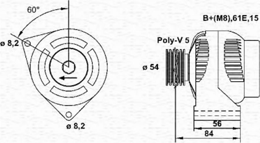 Magneti Marelli 943355019010 - Alternatore autozon.pro