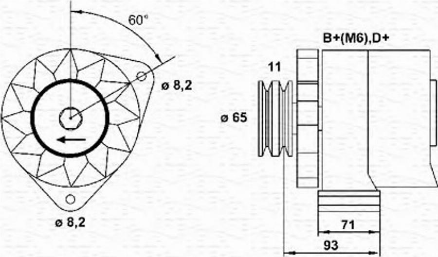 Magneti Marelli 943355084010 - Alternatore autozon.pro