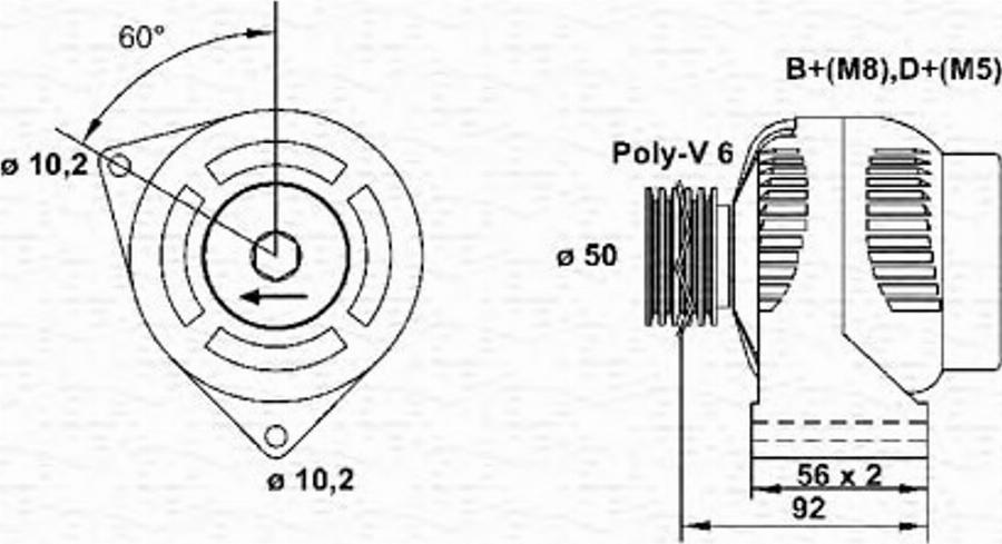 Magneti Marelli 943355088010 - Alternatore autozon.pro