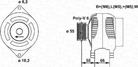 Magneti Marelli 943355024010 - Alternatore autozon.pro