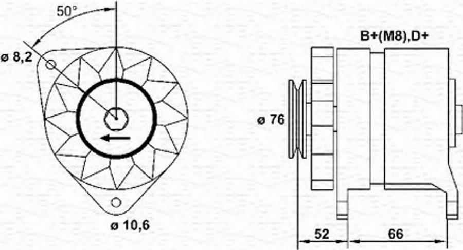 Magneti Marelli 943355075010 - Alternatore autozon.pro