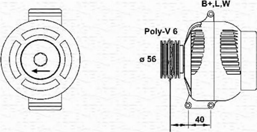 Magneti Marelli 943355196010 - Alternatore autozon.pro