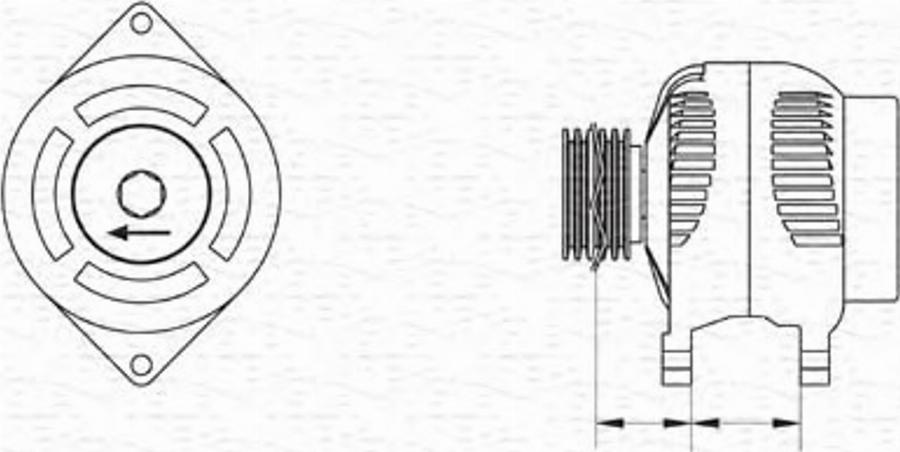 Magneti Marelli 943355169010 - Alternatore autozon.pro