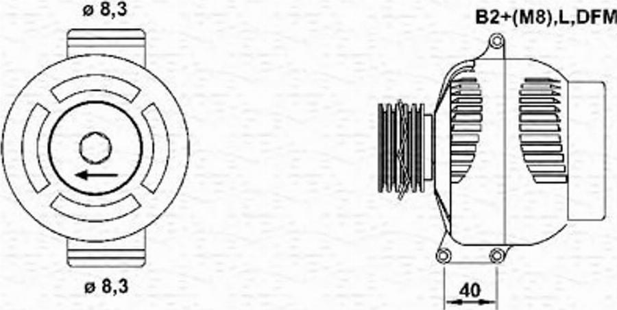 Magneti Marelli 943355164010 - Alternatore autozon.pro