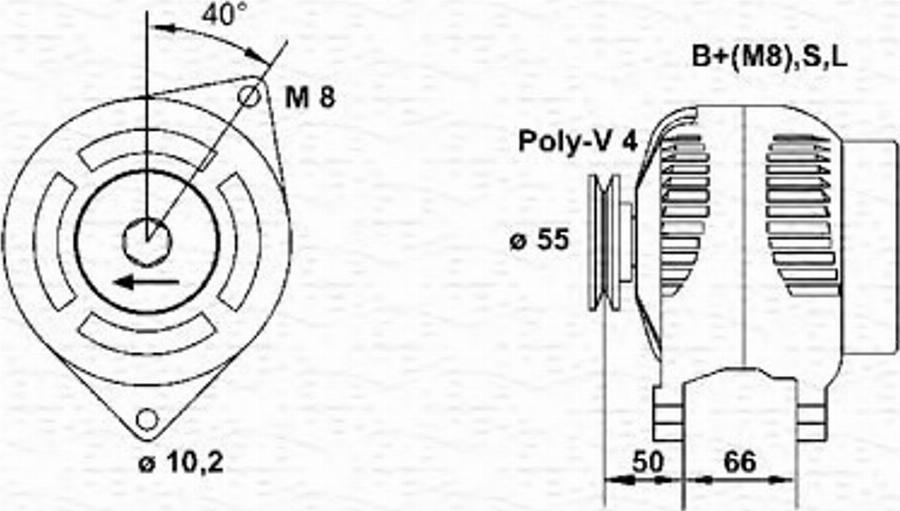 Magneti Marelli 943355116010 - Alternatore autozon.pro