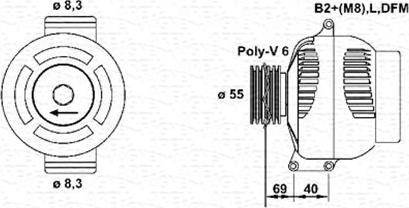 Magneti Marelli 943355138010 - Alternatore autozon.pro