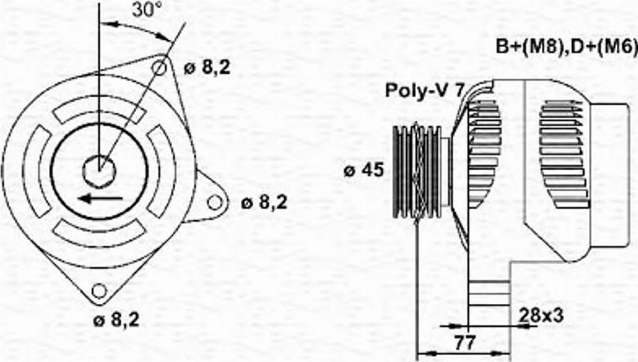 Magneti Marelli 943355132010 - Alternatore autozon.pro