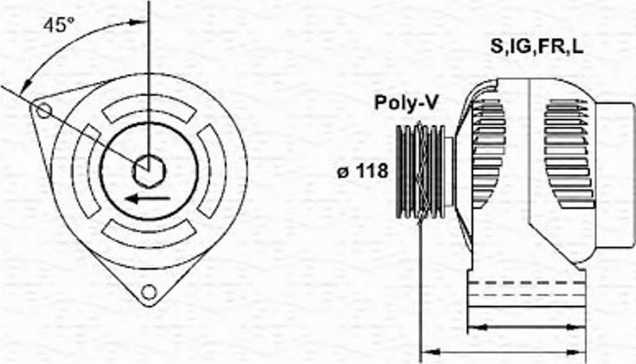 Magneti Marelli 943355176010 - Alternatore autozon.pro