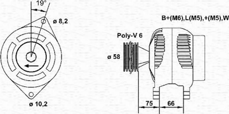 Magneti Marelli 943356996010 - Alternatore autozon.pro