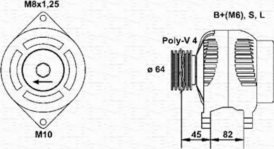 Magneti Marelli 943356941010 - Alternatore autozon.pro