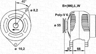 Magneti Marelli 943356961010 - Alternatore autozon.pro