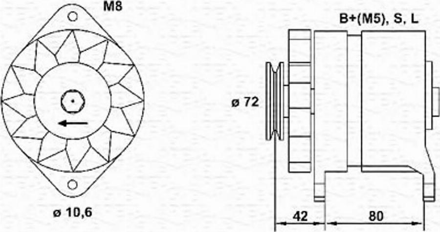 Magneti Marelli 943356937010 - Alternatore autozon.pro