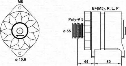 Magneti Marelli 943356927010 - Alternatore autozon.pro