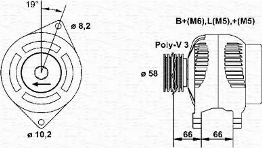 Magneti Marelli 943356979010 - Alternatore autozon.pro