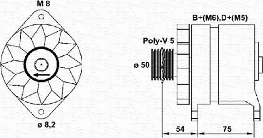 Magneti Marelli 943356407010 - Alternatore autozon.pro