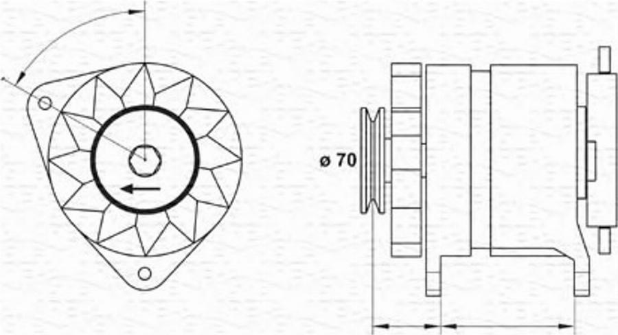 Magneti Marelli 943356595010 - Alternatore autozon.pro