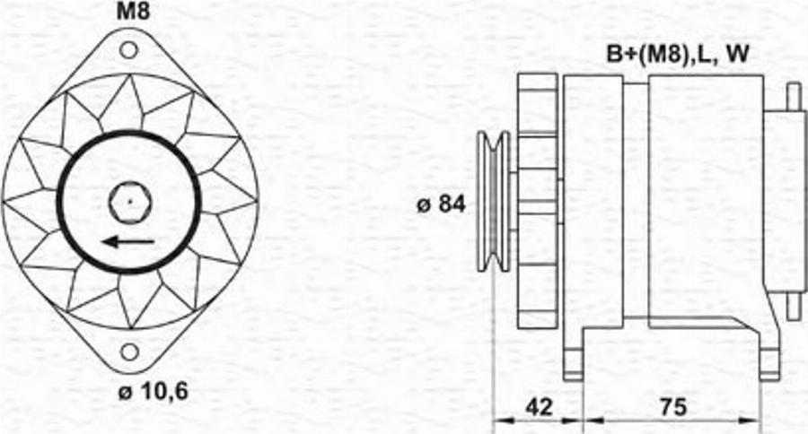 Magneti Marelli 943 35 659 101 0 - Alternatore autozon.pro