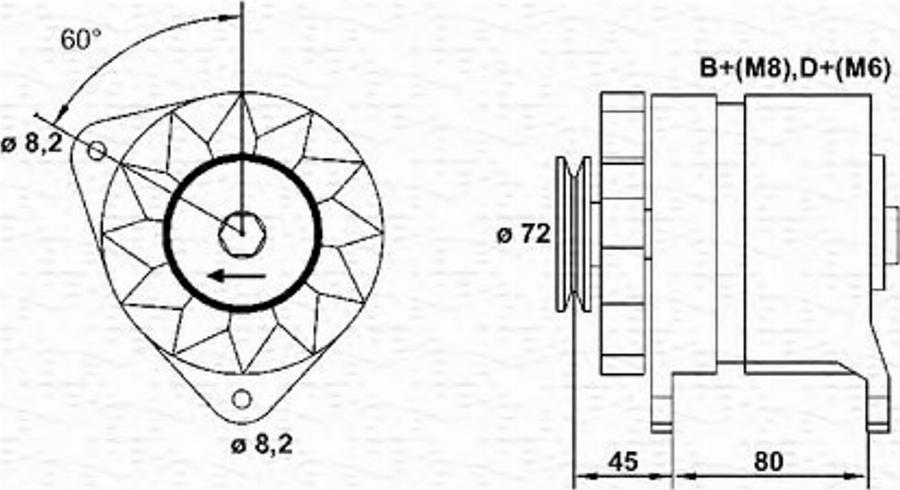 Magneti Marelli 943356503010 - Alternatore autozon.pro