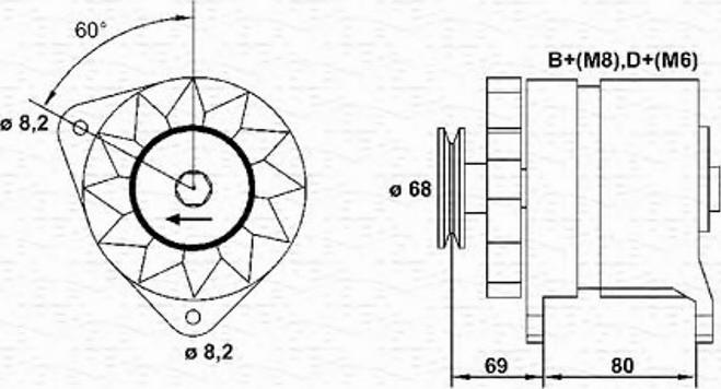 Magneti Marelli 943356512010 - Alternatore autozon.pro