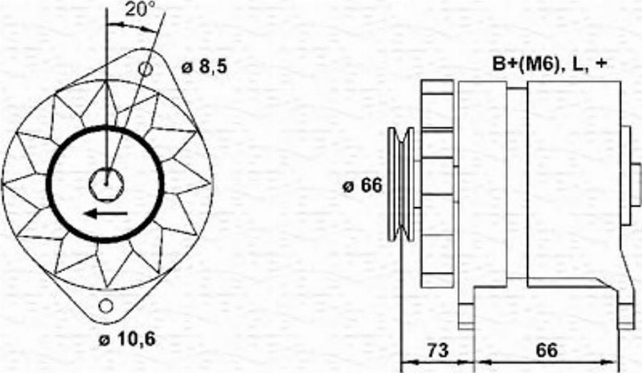 Magneti Marelli 943356691010 - Alternatore autozon.pro