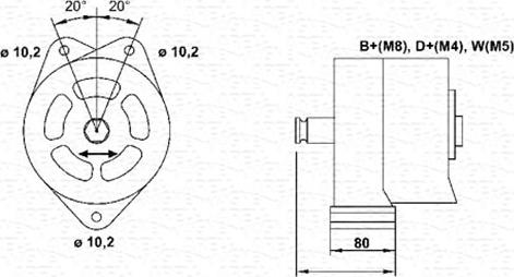 Magneti Marelli 943356685010 - Alternatore autozon.pro