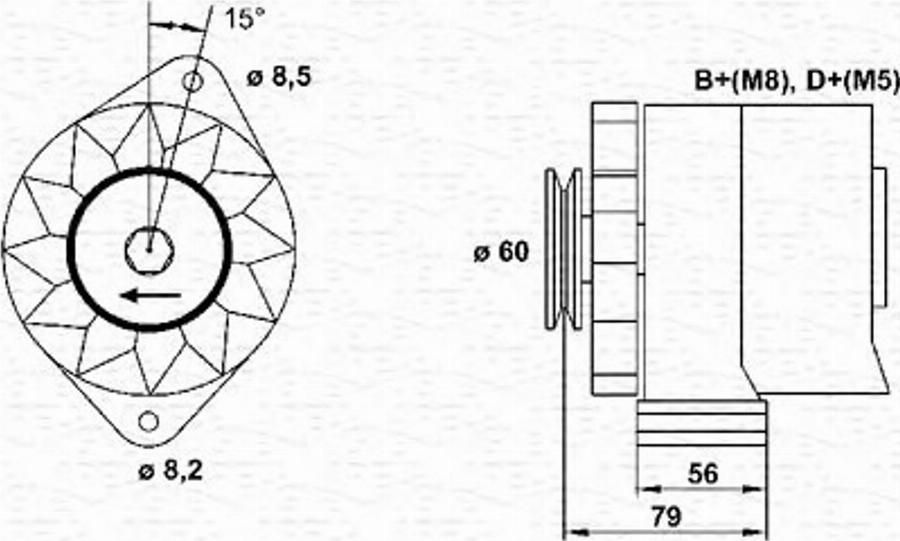 Magneti Marelli 943356679010 - Alternatore autozon.pro