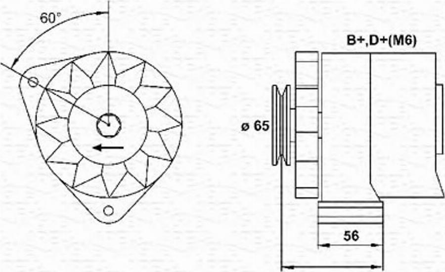 Magneti Marelli 943356090010 - Alternatore autozon.pro