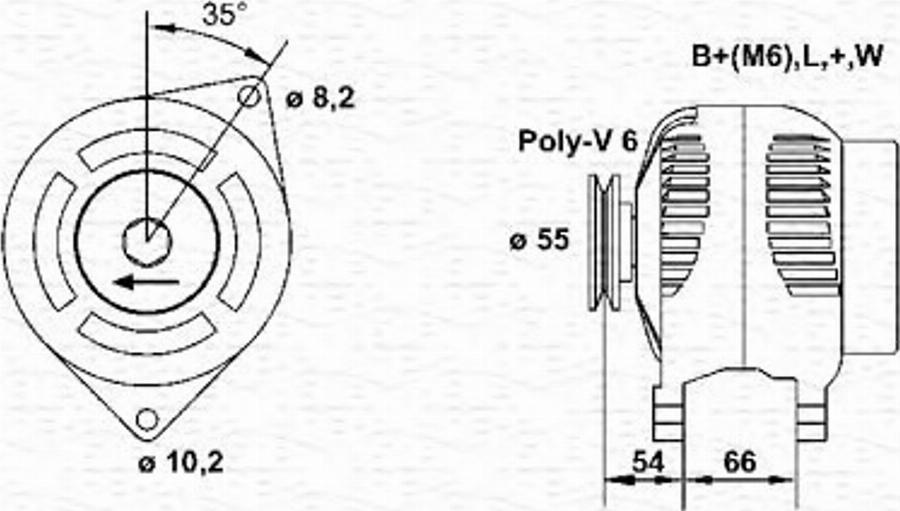 Magneti Marelli 943356102010 - Alternatore autozon.pro