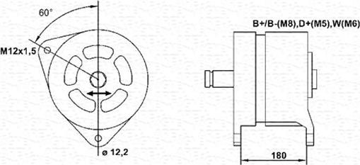 Magneti Marelli 943356267010 - Alternatore autozon.pro