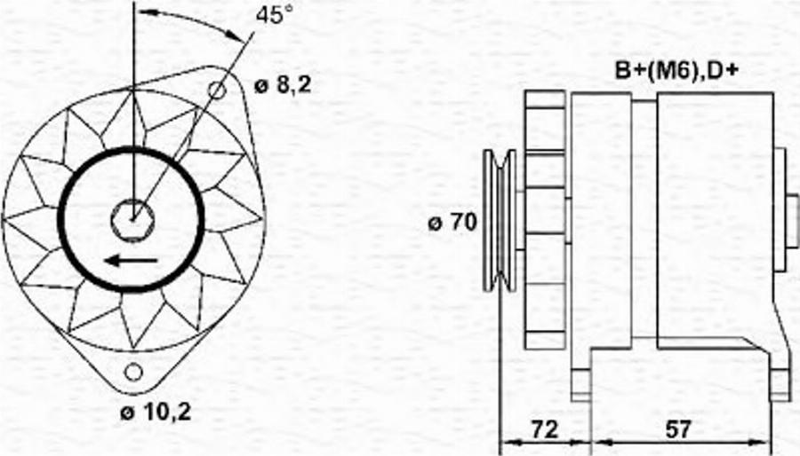 Magneti Marelli 943356214010 - Alternatore autozon.pro