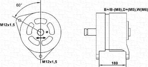 Magneti Marelli 943356226010 - Alternatore autozon.pro