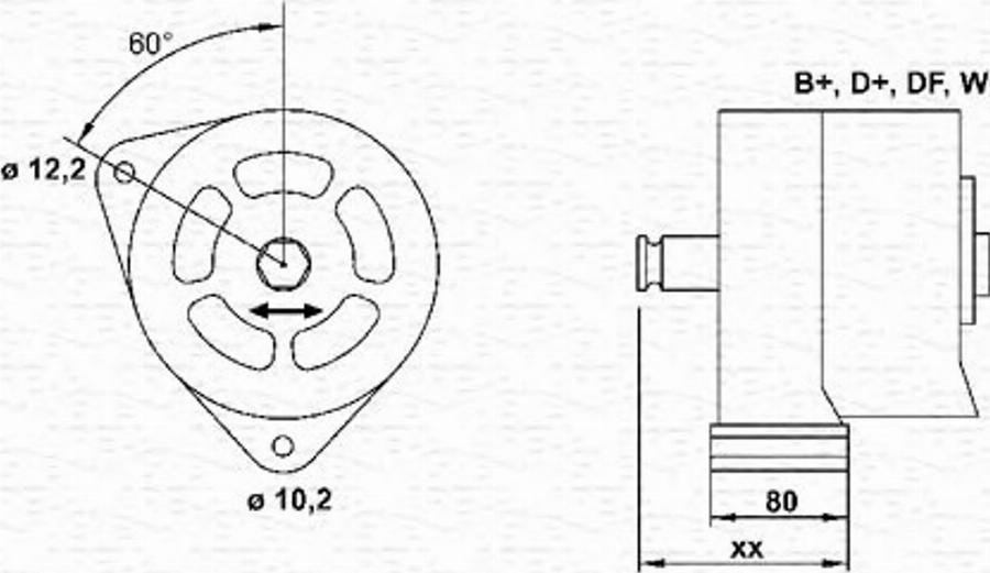 Magneti Marelli 943356791010 - Alternatore autozon.pro