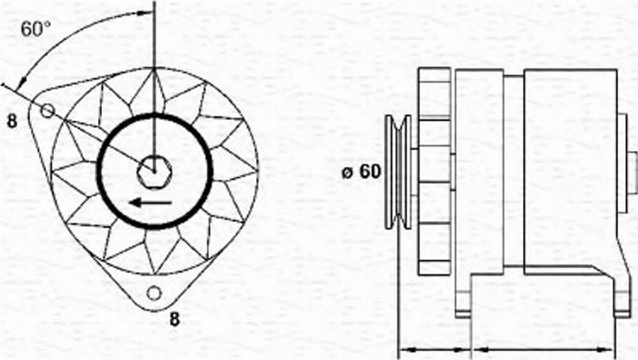 Magneti Marelli 943356746010 - Alternatore autozon.pro