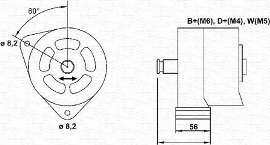 Magneti Marelli 943356766010 - Alternatore autozon.pro