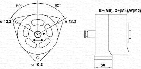 Magneti Marelli 943356709010 - Alternatore autozon.pro