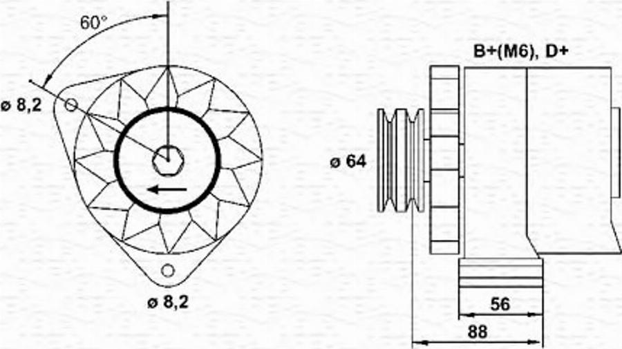 Magneti Marelli 943356723010 - Alternatore autozon.pro