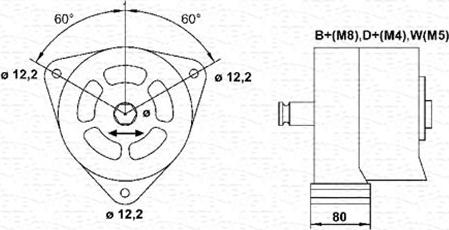 Magneti Marelli 943357256010 - Alternatore autozon.pro