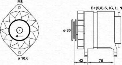 Magneti Marelli 943311230010 - Alternatore autozon.pro