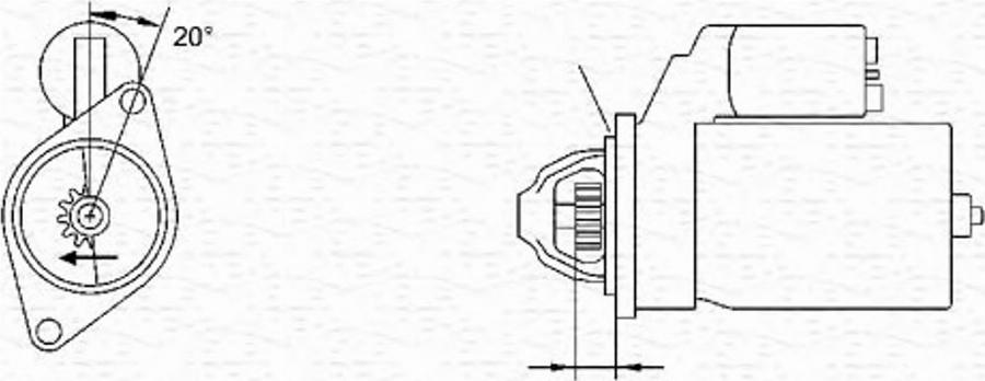 Magneti Marelli 943241046010 - Motorino d'avviamento autozon.pro