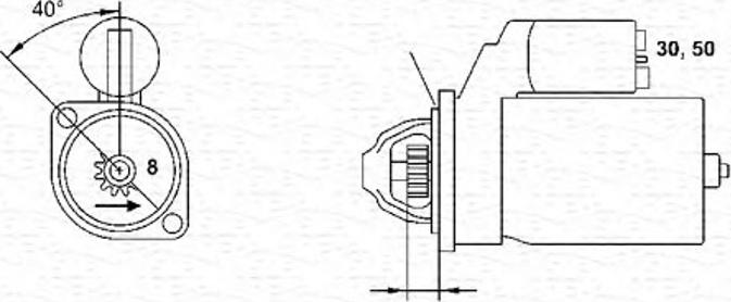 Magneti Marelli 943241143010 - Motorino d'avviamento autozon.pro