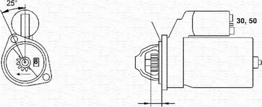 Magneti Marelli 943241158010 - Motorino d'avviamento autozon.pro