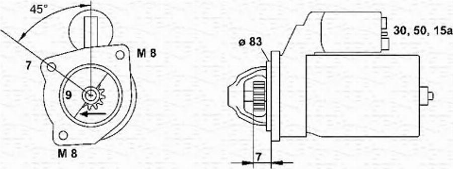 Magneti Marelli 943251440010 - Motorino d'avviamento autozon.pro