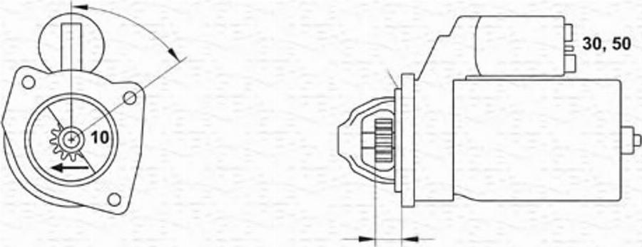 Magneti Marelli 943251462010 - Motorino d'avviamento autozon.pro