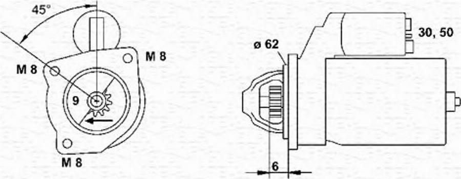 Magneti Marelli 943251467010 - Motorino d'avviamento autozon.pro