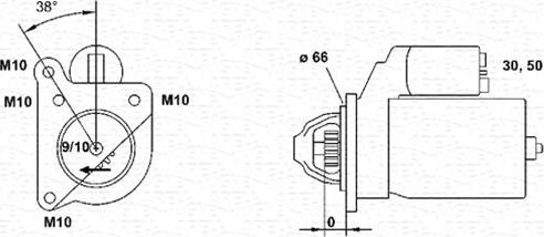 Magneti Marelli 943251489010 - Motorino d'avviamento autozon.pro