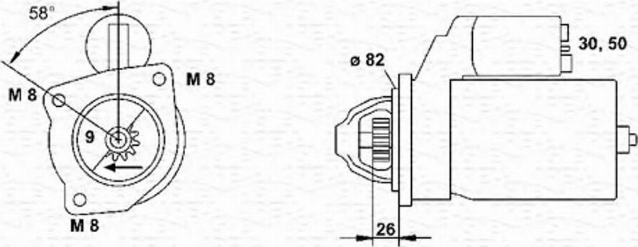 Magneti Marelli 943251487010 - Motorino d'avviamento autozon.pro