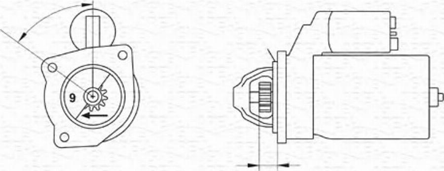 Magneti Marelli 943251080010 - Motorino d'avviamento autozon.pro